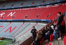 Návštěva Allianz Areny byla zážitkem nejen pro fotbalové fanoušky.