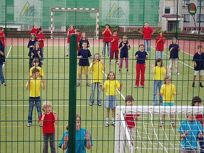 Překvapení ve formě tanečního vystoupení žáků plánické školy
