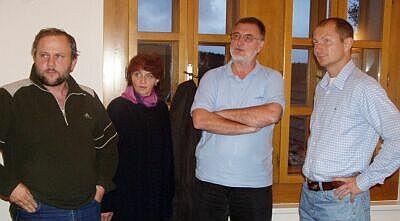 Představitelé Plzeňského kraje a starosta obce Modrava
