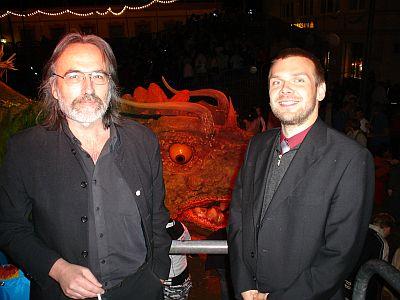 Radní PK Mgr. Baxa v doprovodu vedoucího odd. kultury KÚPK