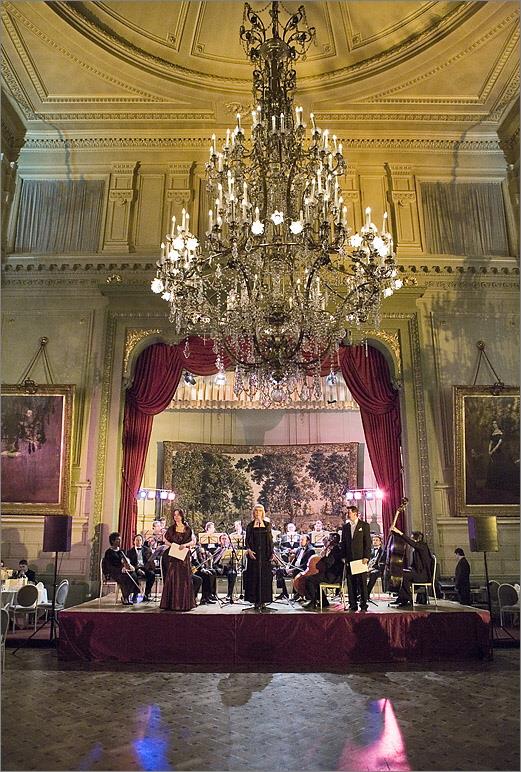 Zahájení plesu velvyslankyní ČR při EU Milenou Vicenovou