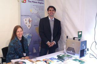 Street Party v Bruselu - stánek Plzeňského kraje