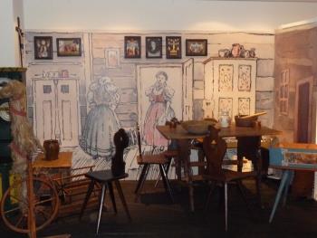 expozice věnovaná tradicím kraje